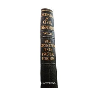 Cyclopedia of civil engineering volume III steel construction design practical p